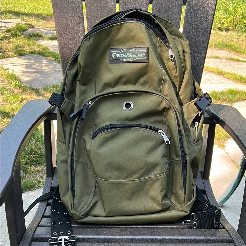 Field & Stream Green Tactical Backpack with MOLLE System